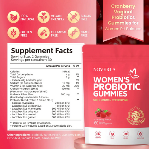 Cranberry Probiotic Gummies